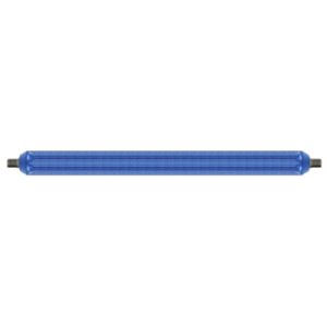 Lança com isolamento, azul, 400 bars, aço inox