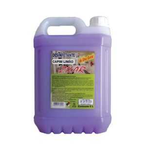 Desinfetante Zilar Capim Limao 5l