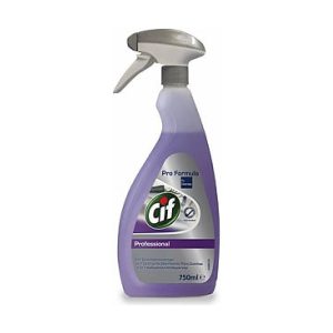 Detergente desinfectante em spray, Cif PF cozinhas 750ml