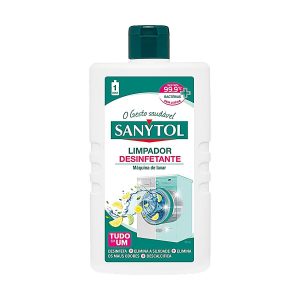 Detergente líquido desinfectante máquina de roupa Sanytol 240ml
