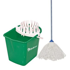 Conjunto Mopinho Bralimpia Verde 1,20m