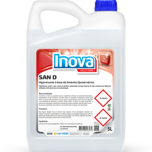 Desinfetante e Bactericida à Base de Amónios Quaternários PLOK/INOVA 5L