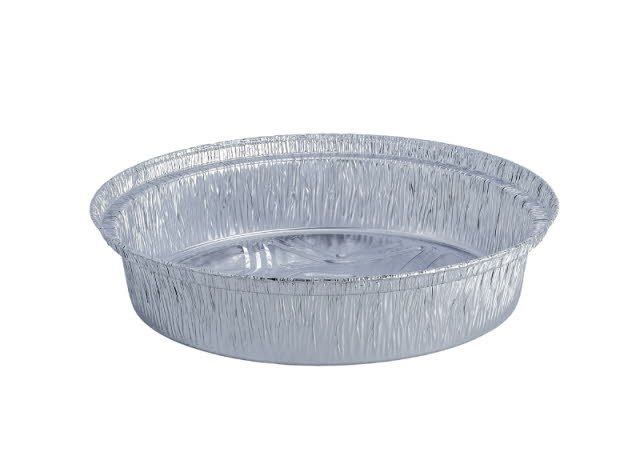 Embalagens de Alumínio Circular 1025mL com Tampa – Pack 100