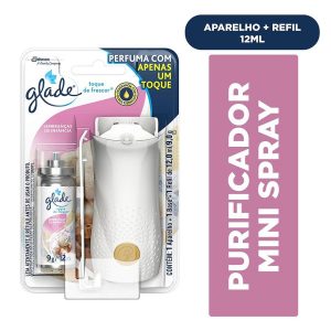 Desodorizador Glade Toque De Frescor Aparelho + Refil Lembranças Da Infância 12ml