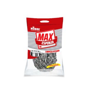 Esponja De Aço Inox Nobre Limp Pesada