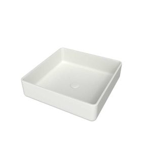 Lavatório de apoio SATET Solid Surface Branco