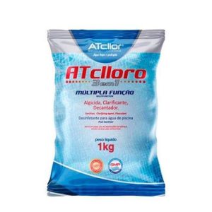 Cloro 3 Em 1 Atclloro Multipla Função 1kg