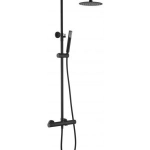 Conjunto de banheira termostática linha preto mate [ VAROBATH ]