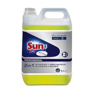 Detergente, Secante e Abrilhantador para máquina de loiça Sun Pro Formula 5lt