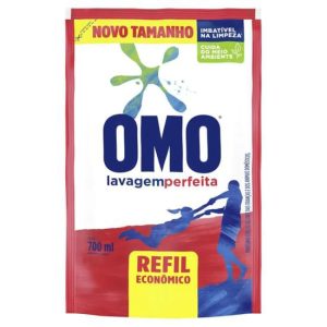 Lava Roupas Lavagem Perfeita Refil Omo 700ml