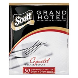 Guardanapo Grande Hotel 24x24cm Com 50Fls