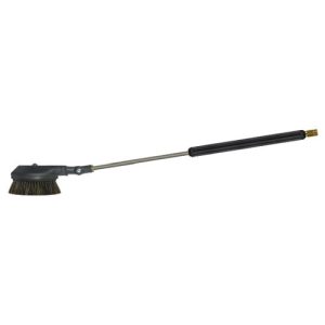 Escova Rotativa com Articulação e Lança com pega moldada, Pêlo Natural