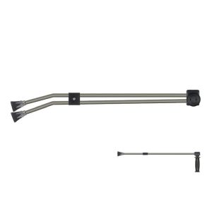 Lança Dupla com ponta inclinada, válvula lateral ST-54, proteção de bico ST-10, 1/4″ fêmea