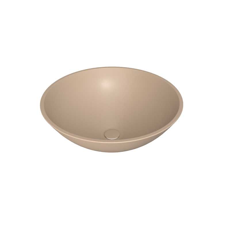 Lavatório de apoio BOL Solid Surface Moka