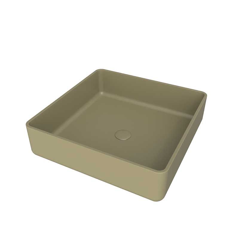 Lavatório de apoio SATET Solid Surface Moss