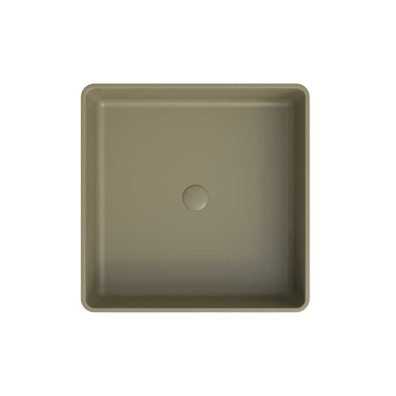 Lavatório de apoio SATET Solid Surface Moss - Image 4