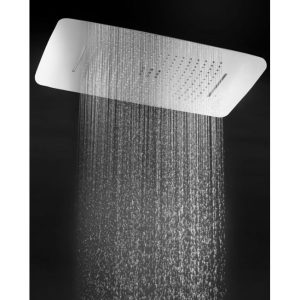 Cabeça de chuveiro embutida de luxo especial no teto com cascata e efeito de chuva VAROBATH