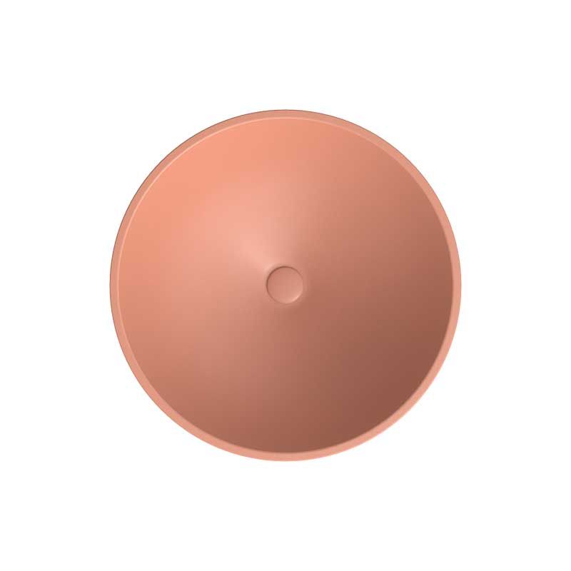 Lavatório de apoio BOL Solid Surface Rosa pálido - Image 4