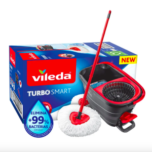Balde e Esfregona Vileda Conjunto Easy Clean Turbo Smart