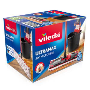 Vileda Mopa e Balde com Espremedor Ultramax – 1 Unidade